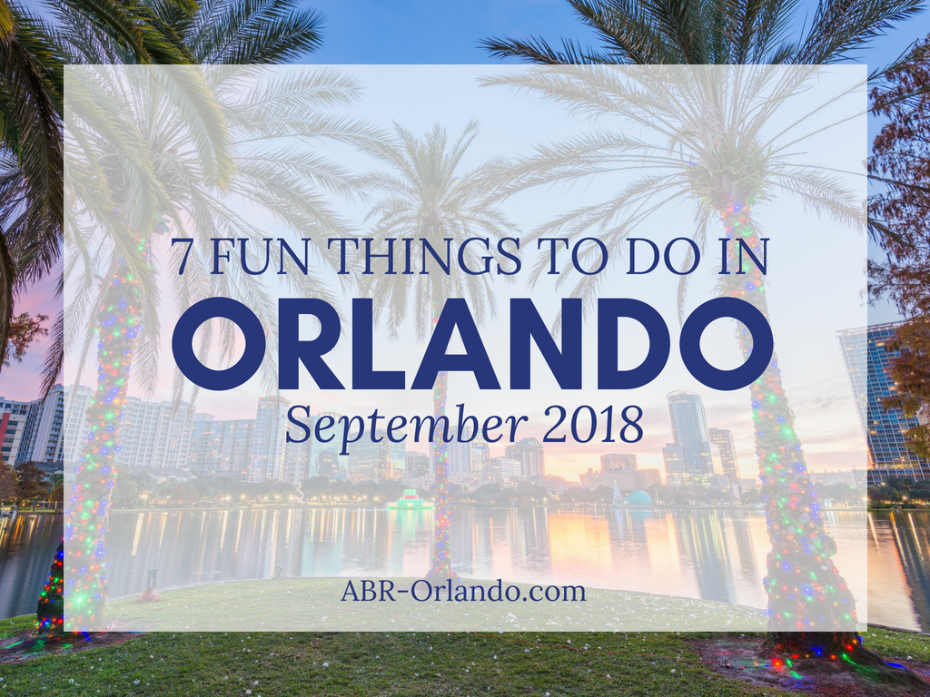 7 Fun Things to Do in and Around Orlando in September